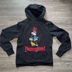 Disneyland Bling Minnie Mouse Hoodie nwt